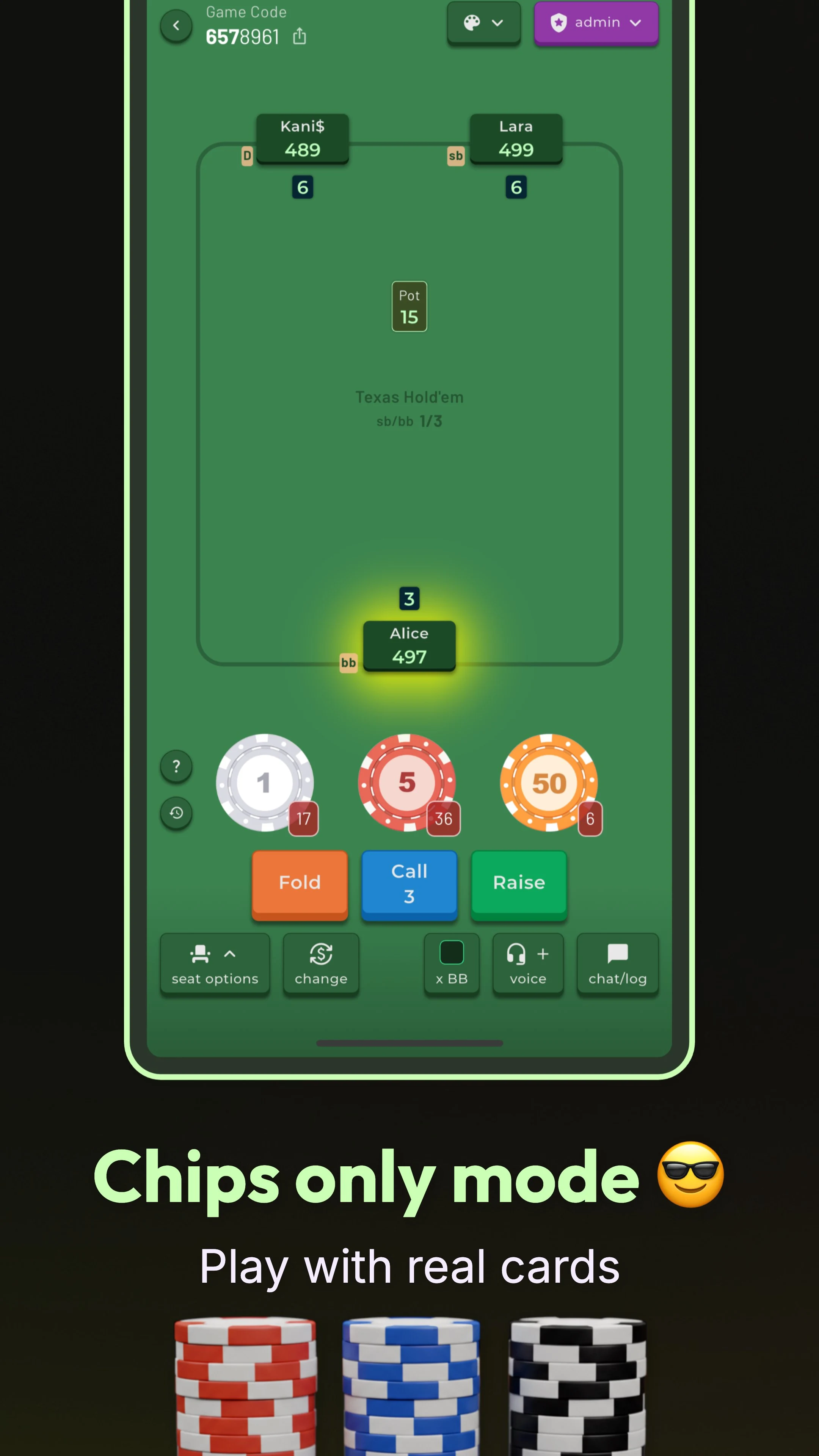 Poker 4 Friends: Chips of Fury screenshot