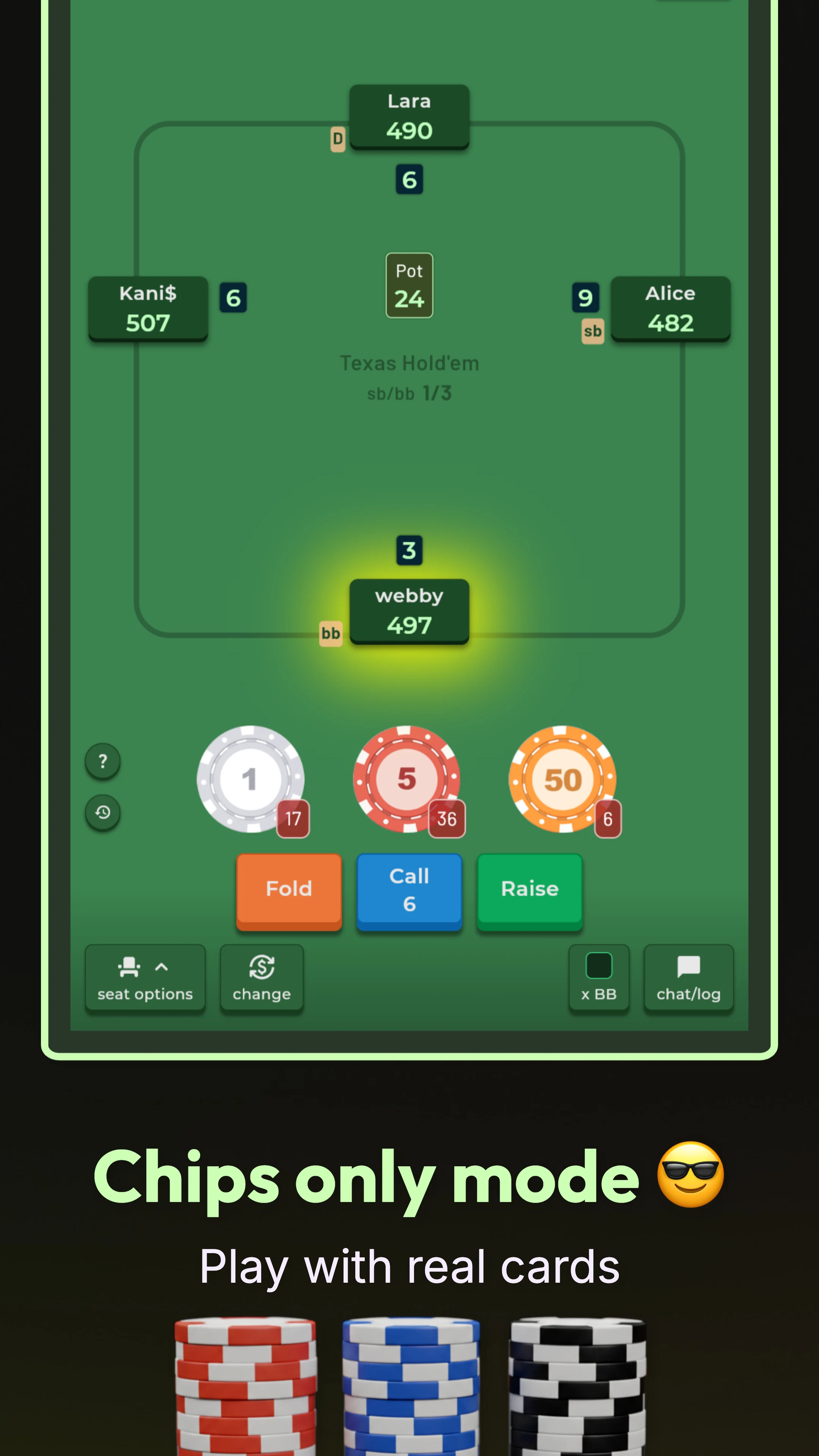 Poker 4 Friends: Chips of Fury screenshot